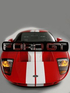 FORD GT červené
