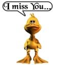 I miss you