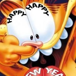 Happy New Year - Garfield