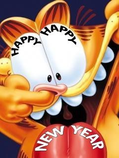 Happy New Year - Garfield