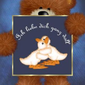 Ich liebe dich ganz doll