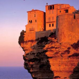 Fortress at Bonifacio - Corsica - France