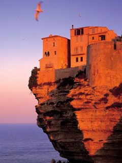 Fortress at Bonifacio - Corsica - France