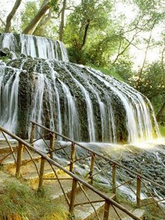 Rolling-Waterfall -Zaragoza-Province -Spain