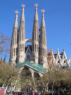 Barcelona Gaudi Sagrada Familia 