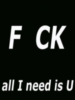 all I Need is U