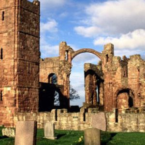 Lindisfarne Priory - Northumberland - England