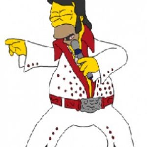 The Simpsons - Elvis