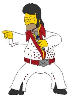 The Simpsons - Elvis