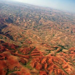 Madagascar Erosion Aerial 