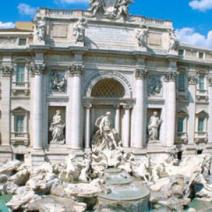 Trevi Fountain - Rome - Italy 