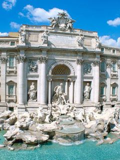 Trevi Fountain - Rome - Italy 