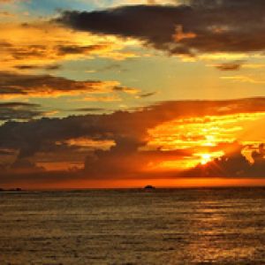 atlantic sunset alderney Neil Howard
