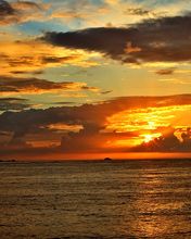atlantic sunset alderney Neil Howard