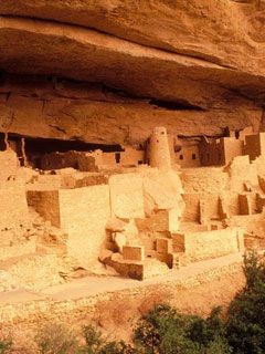 Anasazi Ruins - Mesa Verde - National Park Colorad