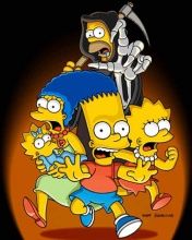 The Simpsons family