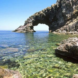 Arco-del Elefante -Pantelleria-Island -Sicily Ital