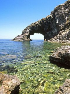 Arco-del Elefante -Pantelleria-Island -Sicily Ital