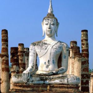 Meditation is Key Wat Mahathat - Thailand