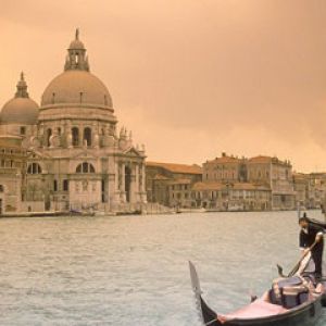 Sunset Over Grand Canal - Venice - Italy