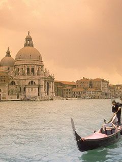 Sunset Over Grand Canal - Venice - Italy