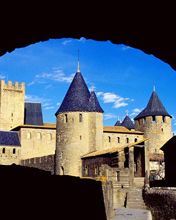Chateau-Comtal Carcassonne France