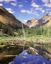 Beaver-Pond -Lundy-Canyon Sierra-Nevada-Range Cali