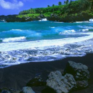 Black - Beach - Maui - Hawaii