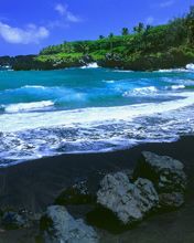 Black - Beach - Maui - Hawaii