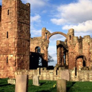 Lindisfarne Priory - Northumberland - England