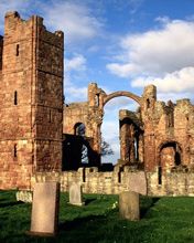 Lindisfarne Priory - Northumberland - England