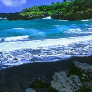 Black Beach Maui Hawaii