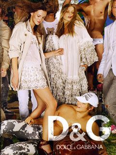 D&G S S 2008 by Mario Testino