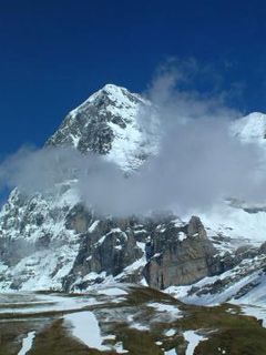 Eiger from Kleine Scheidegg Berner Oberland Switze