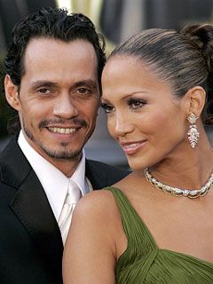 Marc Anthony and Jennifer Lopez