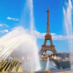 Eiffel Tower and Fountain - Paris - France