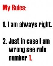 my rules