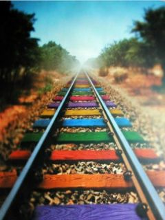 Painted tracks