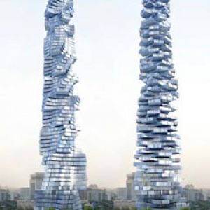 Spinning tower - Dubai