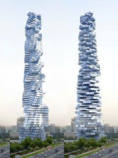 Spinning tower - Dubai