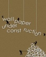 Wall paper under const ruction