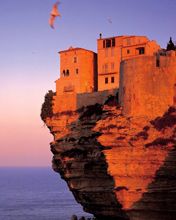 Fortress at Bonifacio - Corsica - France