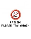 Failed! Please Try Again