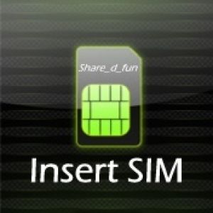 Insert SIM