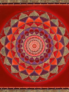 Maroon Mandala