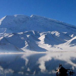 Karakol Lake Sunny