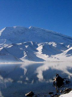 Karakol Lake Sunny