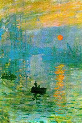Monet - Impression Sunrise - 1872