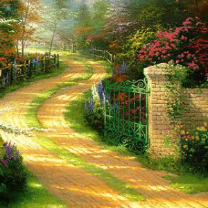 Thomas Kinkade - Spring Gate