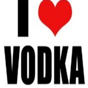 I love Vodka